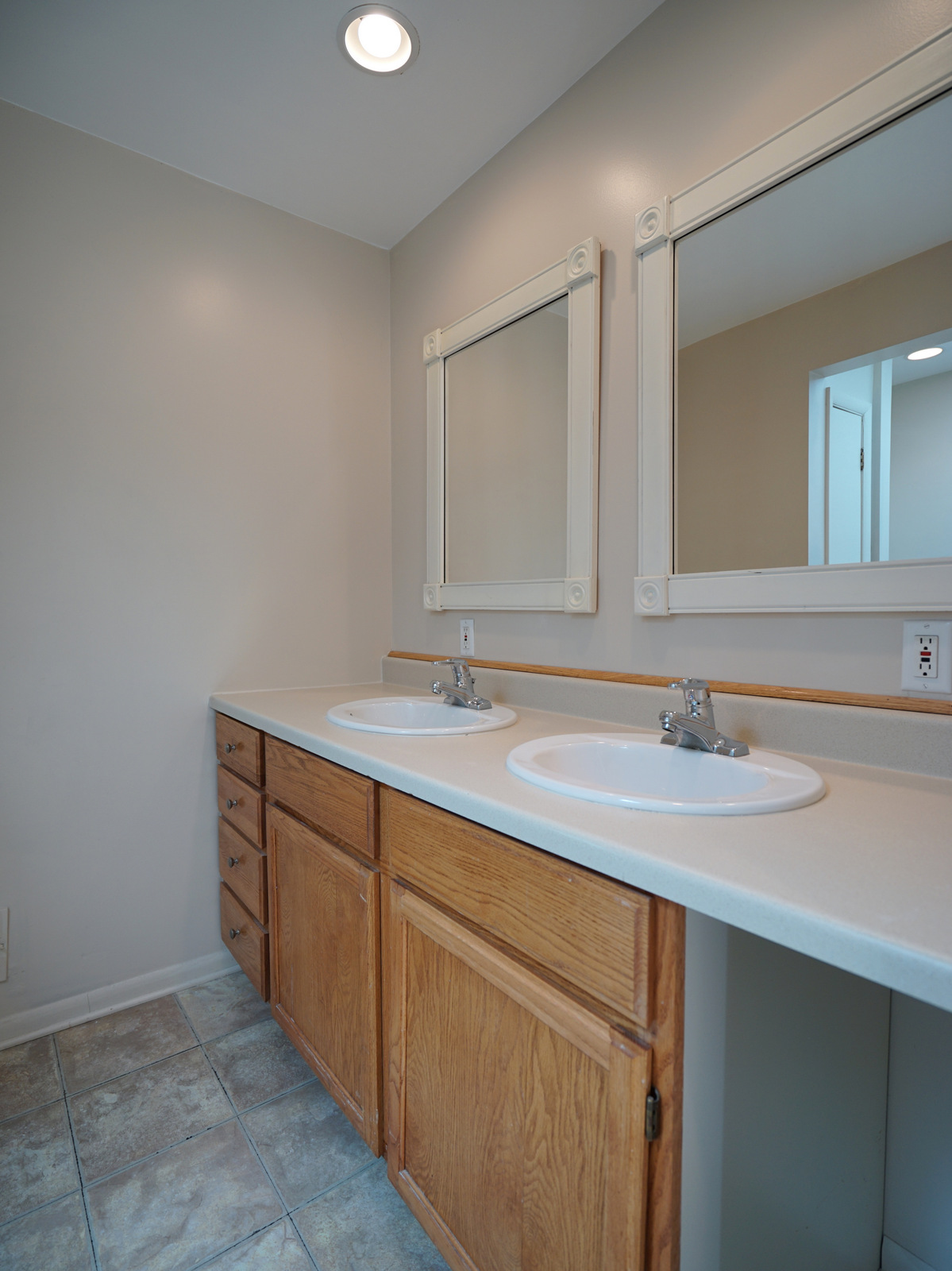 Master Bath Dual Sink Vanity